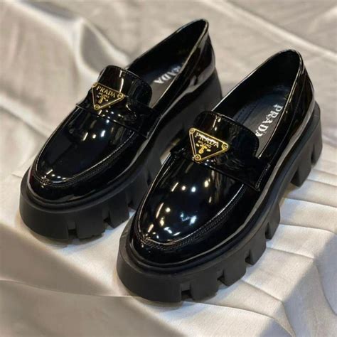 prada platform mens shoes sale black|prada shoes high heels.